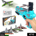 Airplane Launcher Toy with Foam Planes, 5-Pack