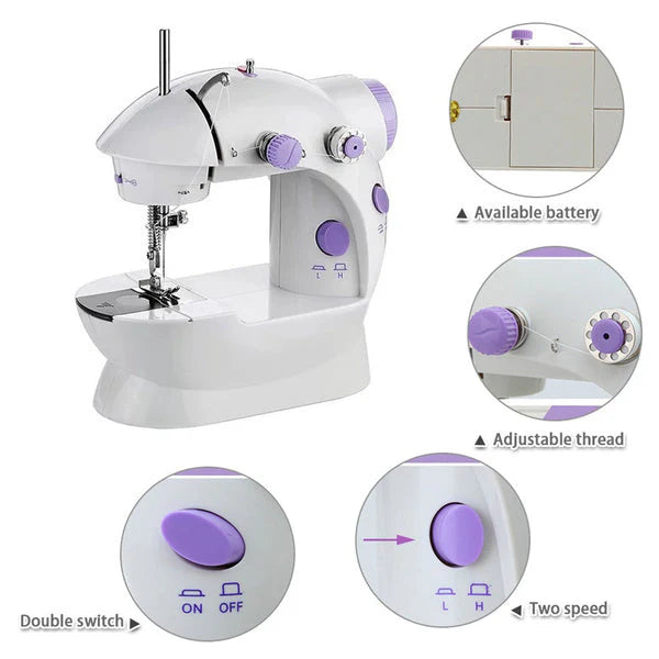 Portable Mini Hand Tailor Machine for Sewing Stitching