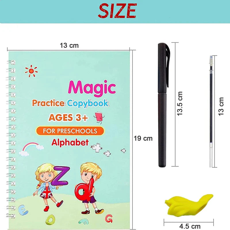Pc Magic Copybook Widely Used By Kids Childrens And Even Adults Also To Write Down Important Things Over It While Emergencies Etc.
