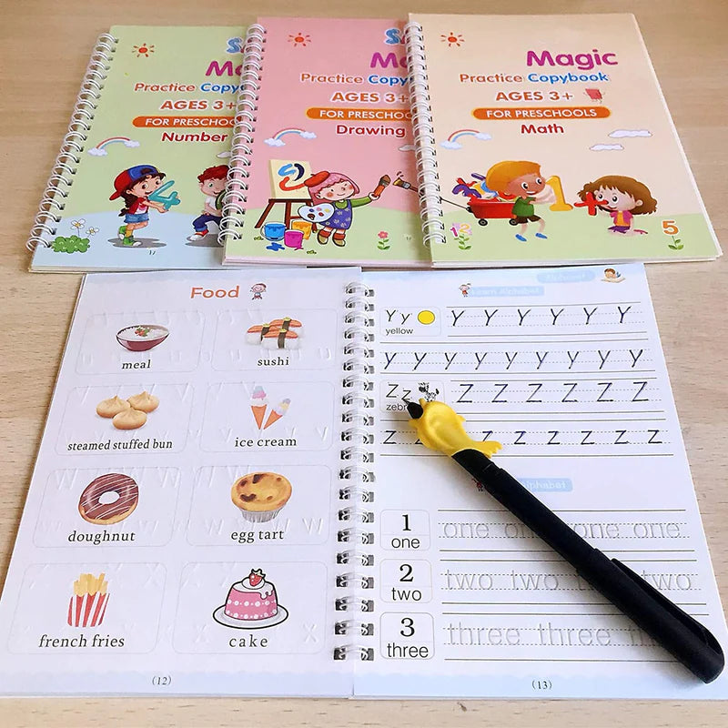 Pc Magic Copybook Widely Used By Kids Childrens And Even Adults Also To Write Down Important Things Over It While Emergencies Etc.