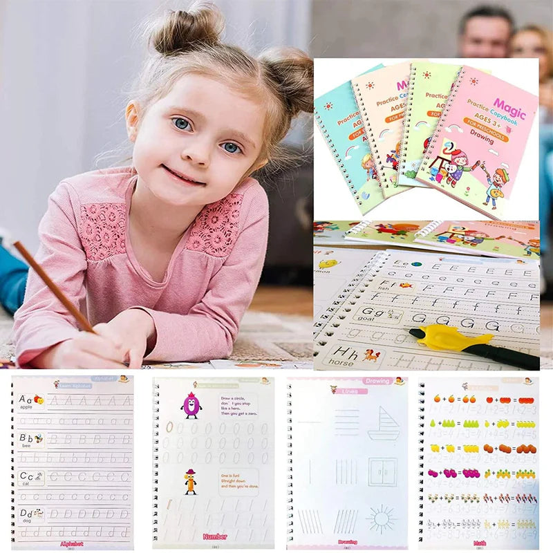 Pc Magic Copybook Widely Used By Kids Childrens And Even Adults Also To Write Down Important Things Over It While Emergencies Etc.